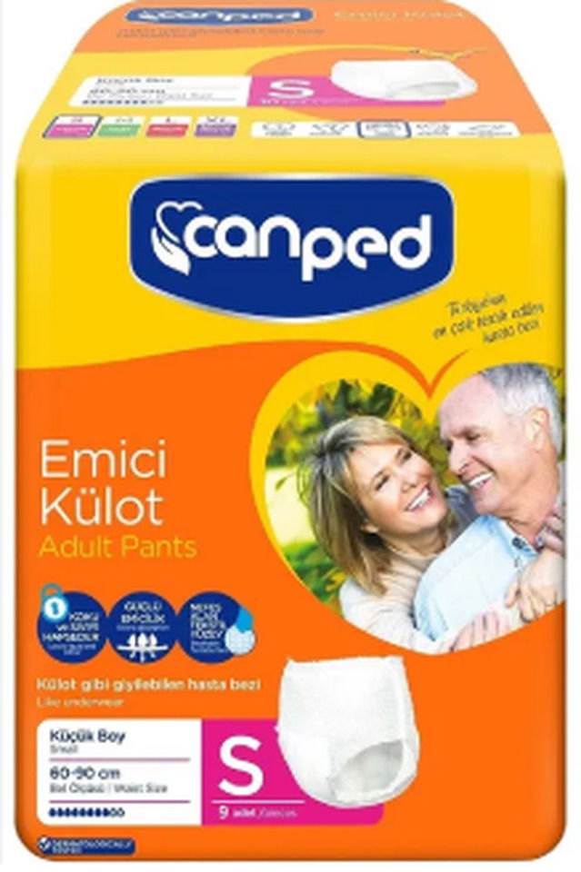 CANPED EMİCİ KÜLOT-KÜÇÜK 9'LU